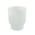 Countryfield theelichthouder tirza mat wit 8,5 cm | 24 stuks
