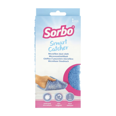 Sorbo smart catcher stofdoek microvezel 28 cm | 12 stuks