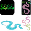 Out of the blue magische slang glow in the dark 19 cm 4 assorti | 24 stuks