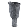 Ptmd bloempot nirah l antraciet 44 cm | 2 stuks