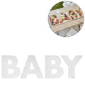Ginger ray snack plateau baby wit 40 cm | 10 stuks