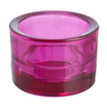 Spaas (r) theelichthouder roze 8,5 cm | 36 stuks