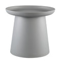 Ptmd bijzettafel nicca grijs 50 cm | 2 stuks