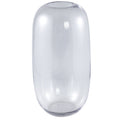 Ptmd vaas turner transparant 55 cm | 2 stuks