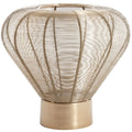Light living light en living theelichthouder mealynn goudkleurig 33 cm | 2 stuks