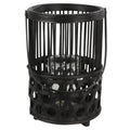 Countryfield windlicht jannik zwart 33 cm | 4 stuks