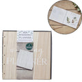 Ginger ray weddingplanner hout 20,5 cm | 10 stuks