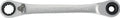 Promat tecwerk multifunctionele ratelringsleutel | 4 in 1 | 10 13 17 19 mm | 12-kt. lengte 220 mm | aantal tanden 72 - 4000821481