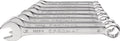 Promat tecwerk ring-steeksleutelset | 12-delig sleutelwijdte 6-22 mm | model a chroom-vanadiumstaal - 4000823603