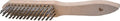 Promat tecwerk staalborstel | lengte 295 mm | 0,3 mm rvs | 2-rijig - 4000841052