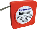 Promat tecwerk voelermaatband | dikte 0,10 mm | lengte 5 m breedte 12,7 mm - 4000851449