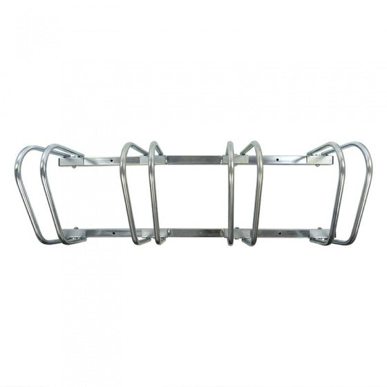 Superior proplus fietsenrek voor 4 fietsen muur of grond staal