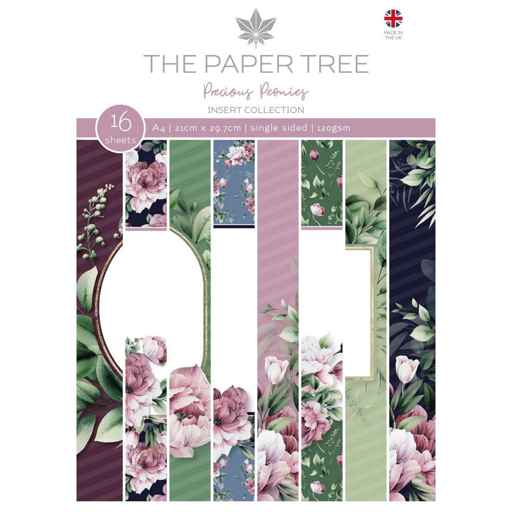 The paper tree • precious peonies insert collection