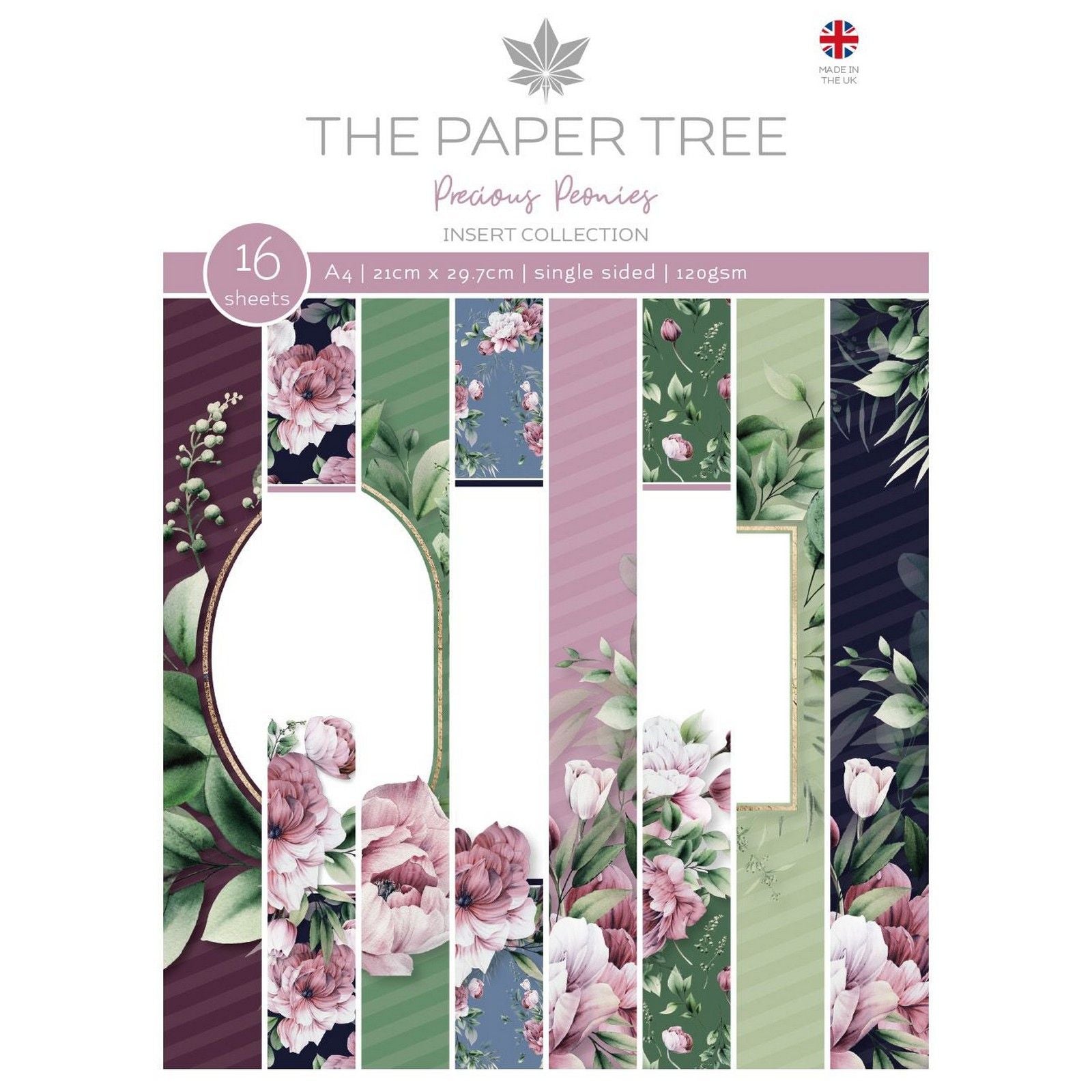 The paper tree • precious peonies insert collection