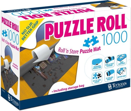 Boosterbox Puzzlerolle – aufrollbare Puzzlematte mit bis zu 1000 Teilen