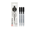 Sakura gelly roll retractable classic set 3(zwart)
