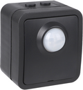 Q-link bewegingsmelder | opbouw | met sensor en schakelaar | ip54 | zwart - 00.946.95