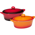Excelent houseware pan porselein met deksel 600ml