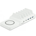 Qi oplader + usb hub