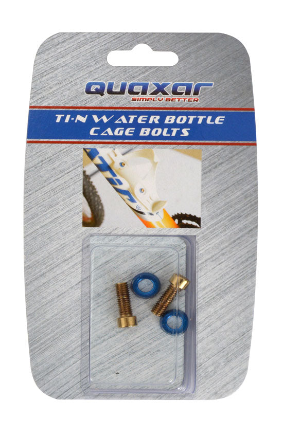 Quaxar titanium nitrid screws m5x12