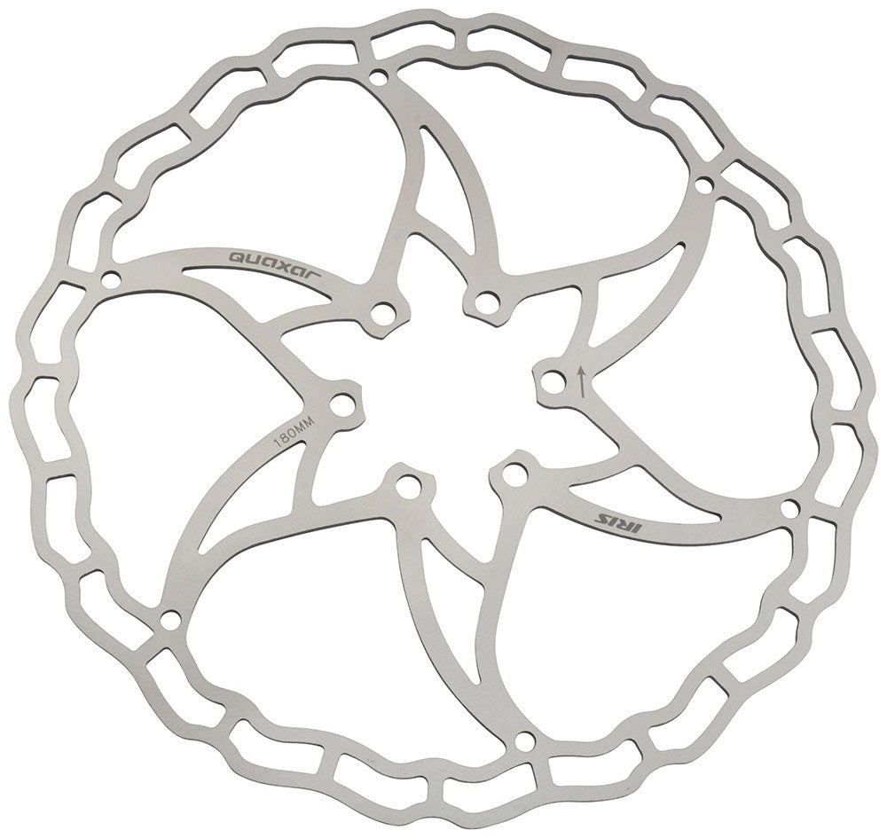 Quaxar iris ultra-lightweight 6-hole disc rotor
