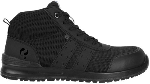 Quick werkschoen sprint dark hoog qs0562 s1p | zwart | maat 40 - 8718591551109
