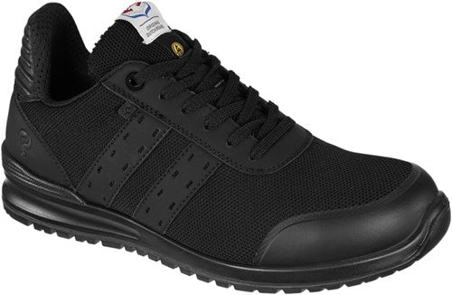 Quick werkschoen sprint dark laag qs0561 s1p | zwart | maat 45 - 00.114.006.45