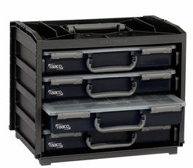 Raaco handy box met 4 vakkendozen silverline - 139113 - 139113