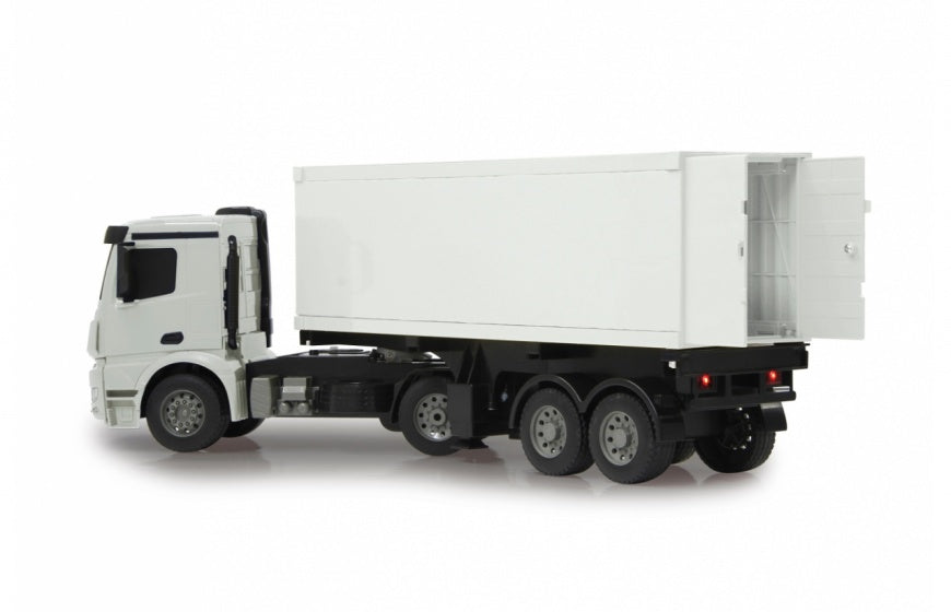 Jamara RC Mercedes-Benz Arocs Container Truck 2,4 GHz Weiß 1:20
