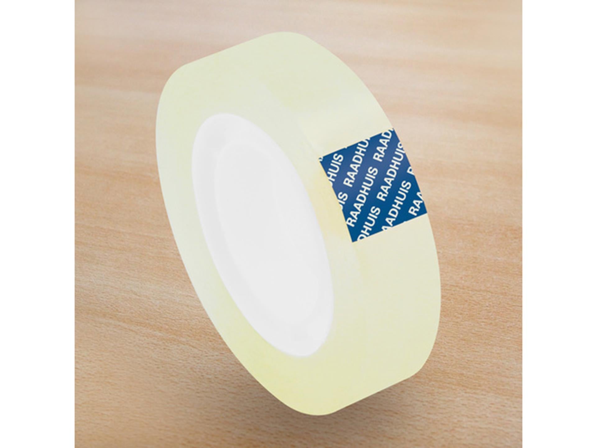 Raadhuis plakband 12mmx33m 12 rol