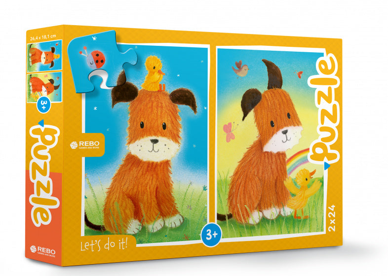 Hund & Ente Puzzle Junior 24/24 Teile