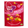 Red band duo winegums snoep - zoet fris - frisse fruitsmaak - 10x215g