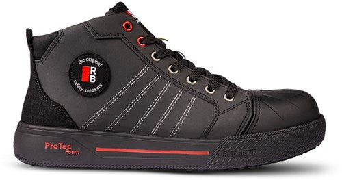 Redbrick champ high s3s | zwart | maat 36 - 8713458013059