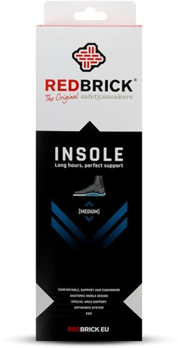 Redbrick inlegzool medium 1000034 | zwart | maat 40 - 00.083.024.40