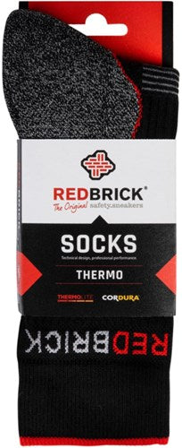 Redbrick thermo sokken 25105 | grijs zwart | maat 50 - 00.083.021.47