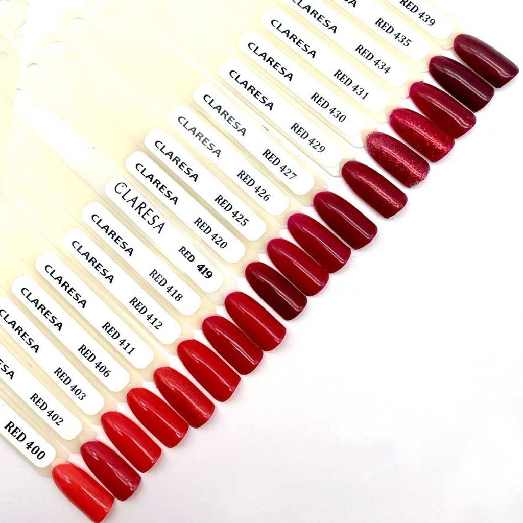 Claresa uv led gellak 5ml red 439 warm feelings