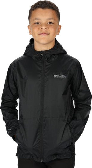 Regatta Pack it Jacke Junior schwarz Größe 146-152