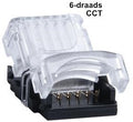 Enzo rgbcct hippo quick connector strip to wire 12mm ip65 - 4380400