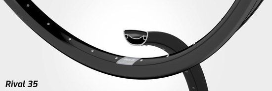 Rigida Felge Ryde 27.5 (584) Rival-35 36 14 schwarz (ungeschnitten)