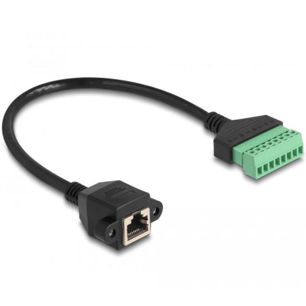 Rj45 naar klemmenblok adapter