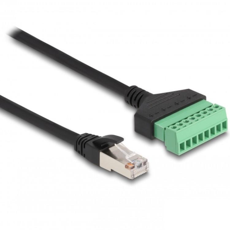 Adapter rj45 naar klemmenblok