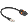 Stp cat 6a kabel voor inbouwmontage