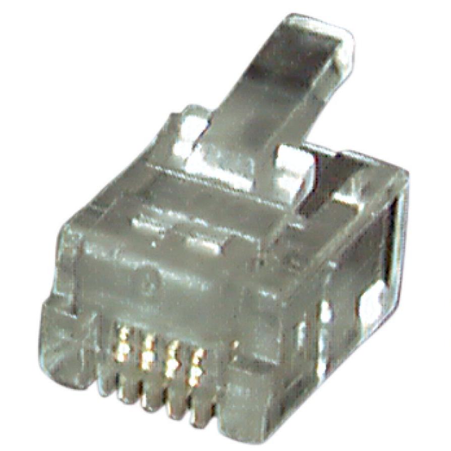 Modulaire rj11 stekker
