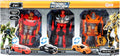 Cilgro Robot Roboforces 3 Transformer-Roboter, 10 cm groß