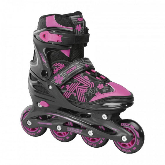 Schicken Inlineskates 3.0 Softboat 82A Schwarz/Pink MT 38-41
