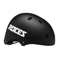 Roces – ce aggressive skatehelm – sterke ventilatie impactbescherming – zwart – maat 48-52cm (s)