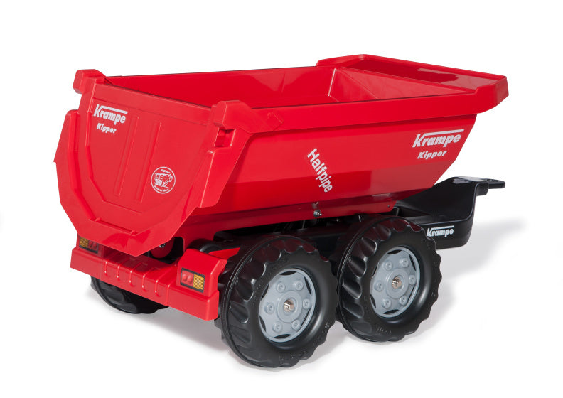 Rolly toys Aanhanger RollyHalfpipe 89 x 43 x 45 cm rood