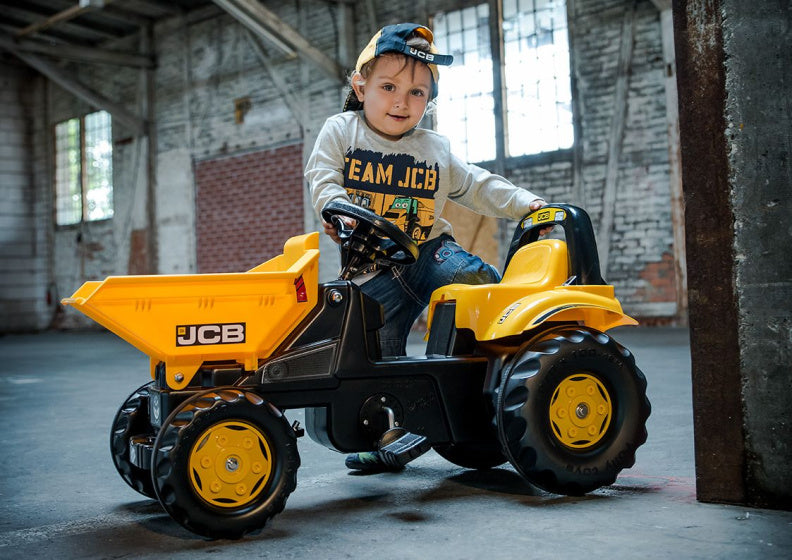 Rolly Toys Trettraktor RollyKid Dumper JCB Junior gelb