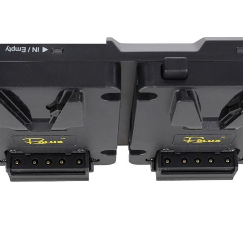 Rolux duo mini v-mount battery plate rl-ac16s
