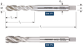 Rotec hss-e machinetap | blind | din 376 | m10 - 321.1000ce